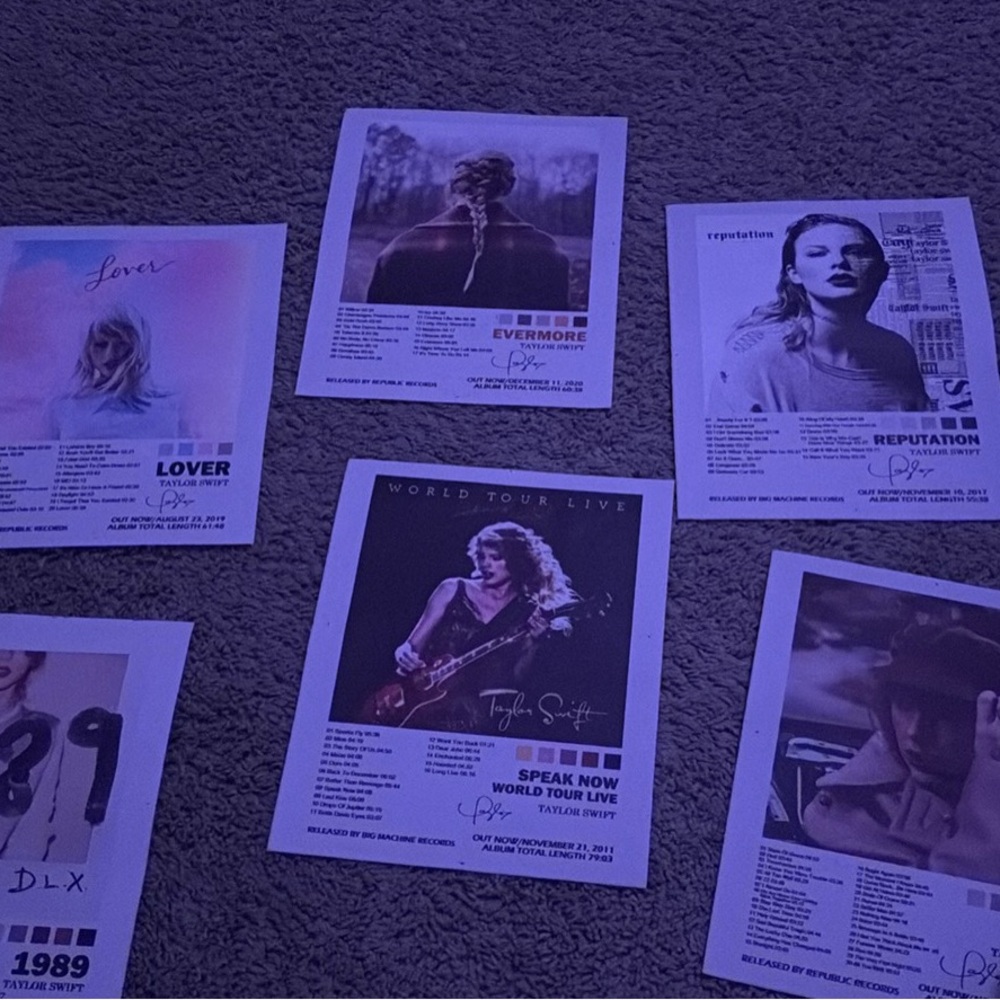 Collection of Music Posters
